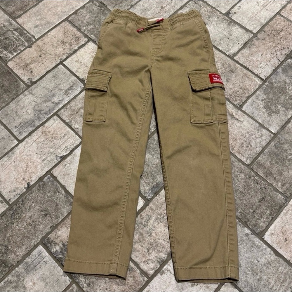 Little Boy Levi’s Harvest Gold Cargo Pants: Size 5